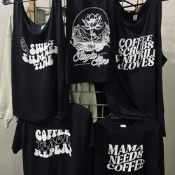 Custom Clothing Designs, Mother’s Day Shirts, Teacher Appreciation Shirts, Summer Tank Tops, Summer Crop Tops, Crewneck Sweatshirts, Custom Clothing