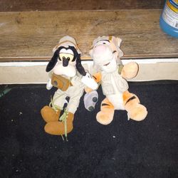 Tony And Goofy Soft Dolls