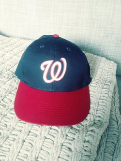 Max Scherzer's favorite color New Navy/Red Washington Nationals' one size fits all snapback hat