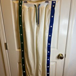 Nike Jordan Aleali May Women’s Califia Tearaway Pant DC2437-133 White Size M NWT