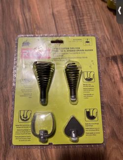 Rayobi Cutter Tips for Drain Auger  (4-Piece)