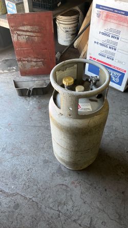 Forklift propane thank
