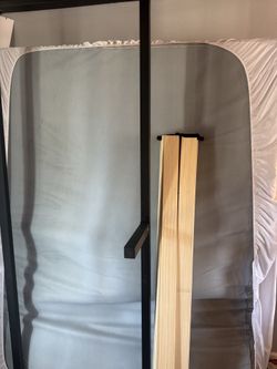 Ikea queen bed with bed frame