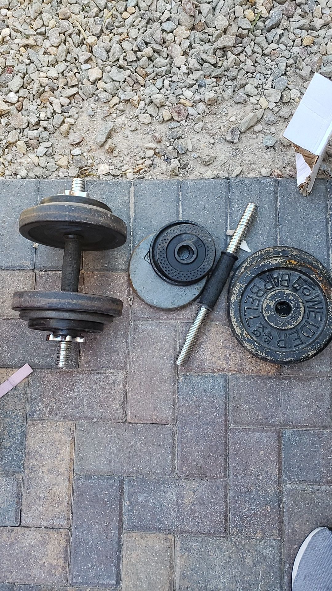 Dumbbell set