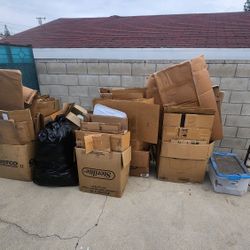 FREE BOXES And STUFFING