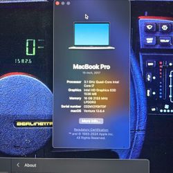 2017 MacBook Pro w/Touchbar 