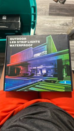 RGB Outdoor led strip lights waterproof