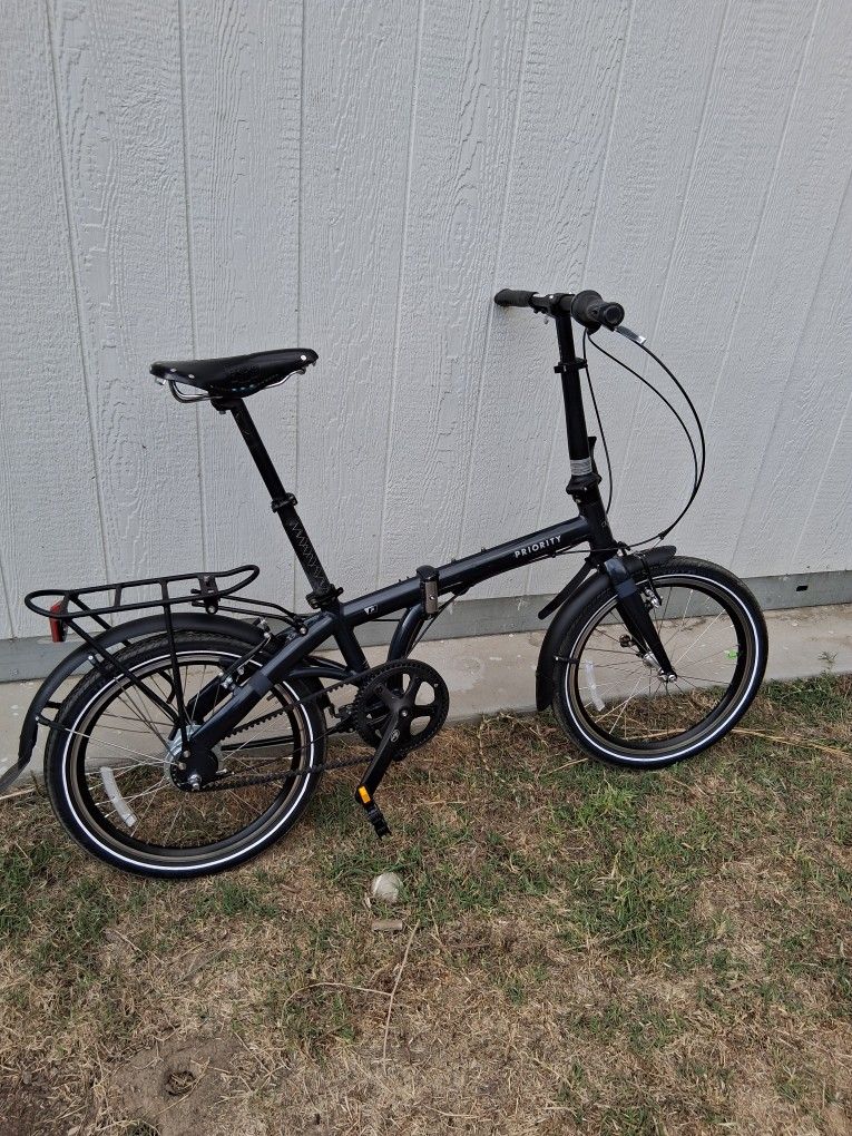 Priority Brand Folding Bike