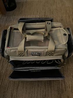 GPS tactical range bag with extra tote to go bag
