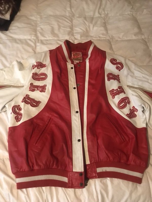Carl Banks Leather 49ers Jacket Collectibles In San Jose Ca Offerup