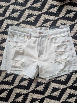 American Eagle Low-Rise Stretch Denim Shorts