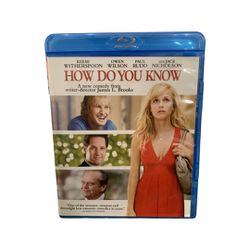 How Do You Know Blue-Ray Dvd