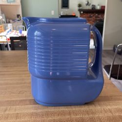 Westinghouse By The China Company Made In Us Blue Pitcher