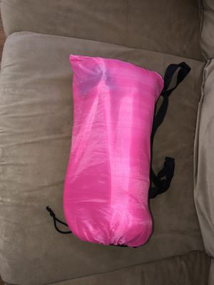 Photo New never used inflatable air sofa bed lazy bag couch