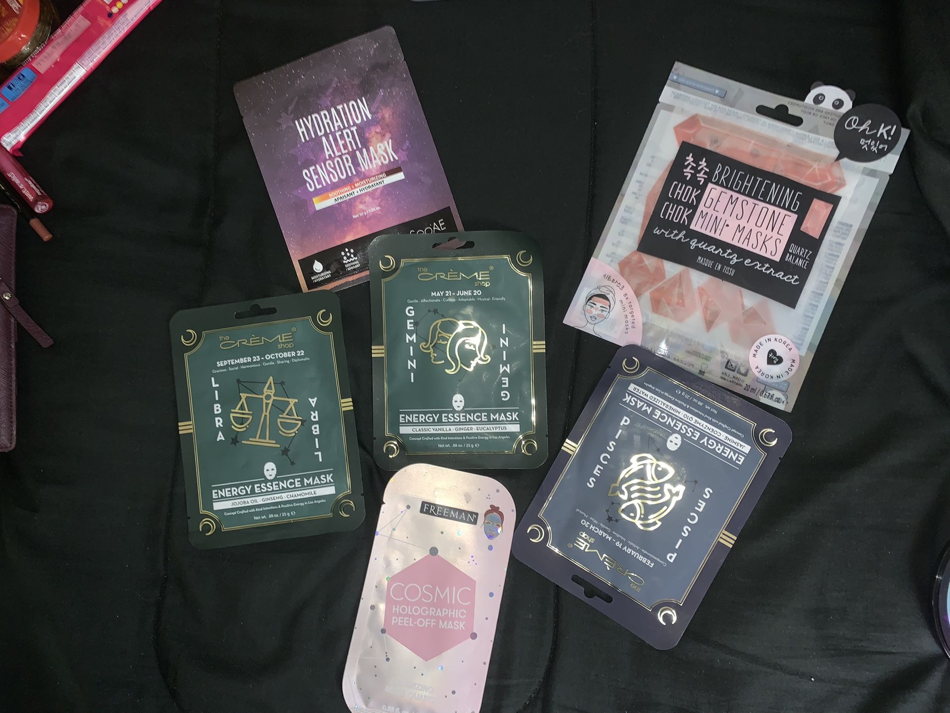 Variety Of Face Masks 