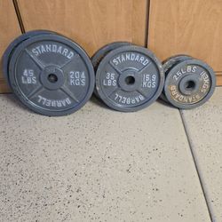 2 Inch Olympic Plates 210 Lbs