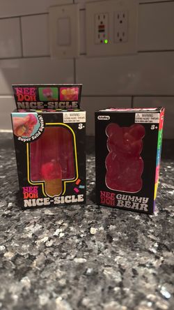 Needoh gummy bear and nicesicle