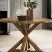 Dining Room Round Table Fits Four