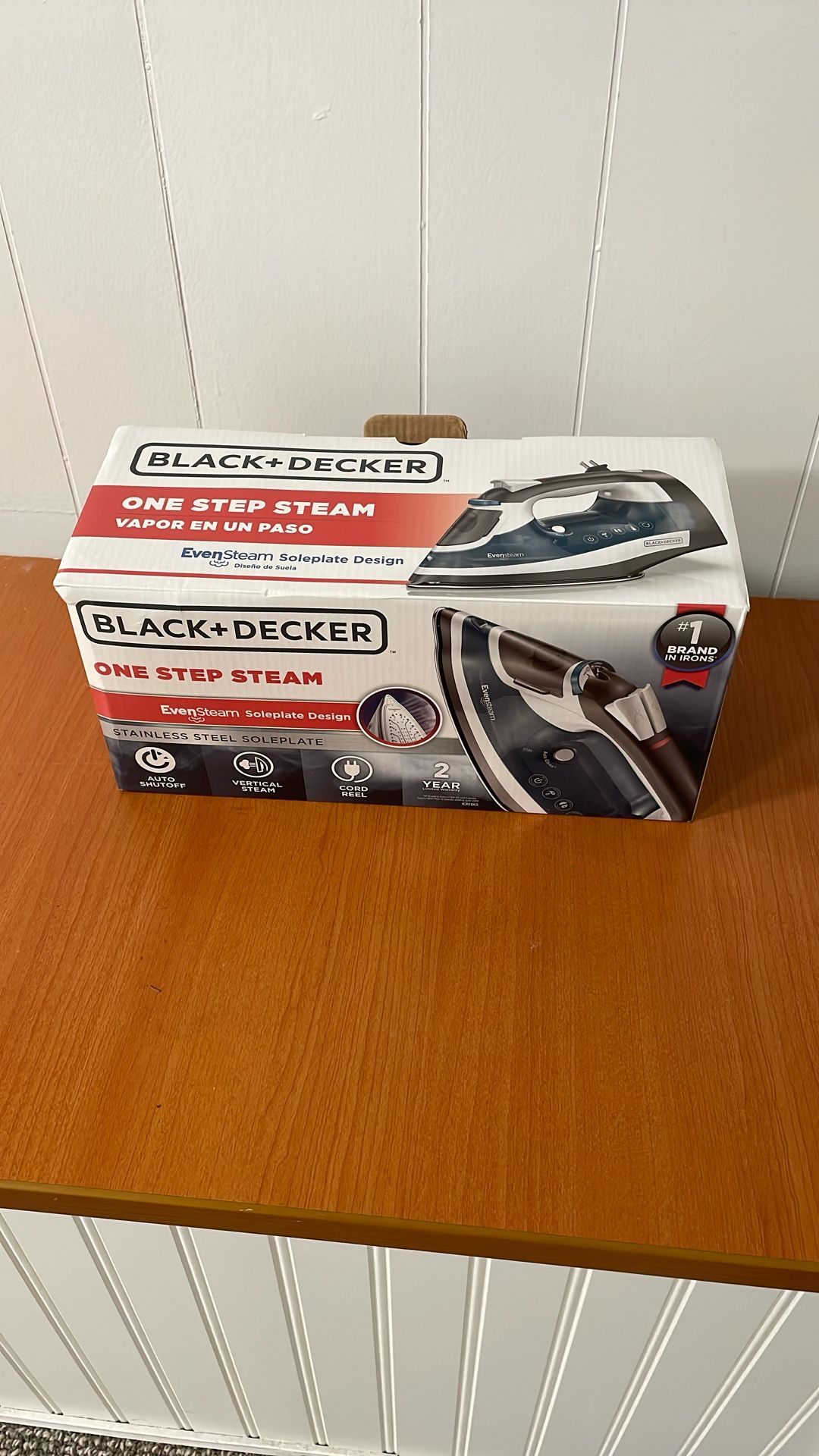 Black & Decker Steam Iron New In Box