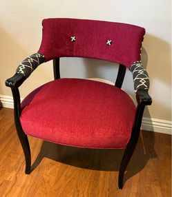 vintage mid-century library chair
