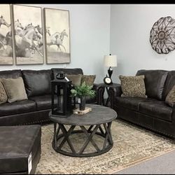 Nicorvo Coffee Living Room Set ( sectional couch sofa loveseat options