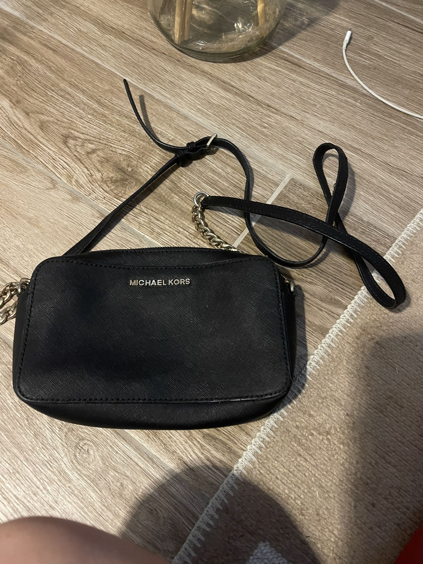 Black Michael Kors Cross Body