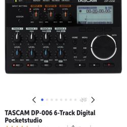 TASCAM DP-006 6-Track Digital Pocketstudio