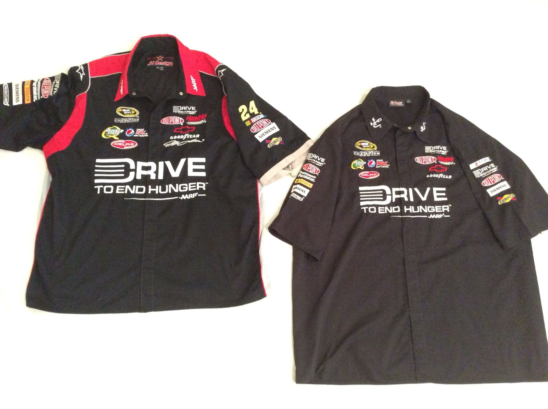 Jeff Gordon NASCAR Pit Crew Short Sleeve Shirts (Qty 2) XXXL / 3XL
