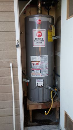 Rheem gas water heater 50 gallon