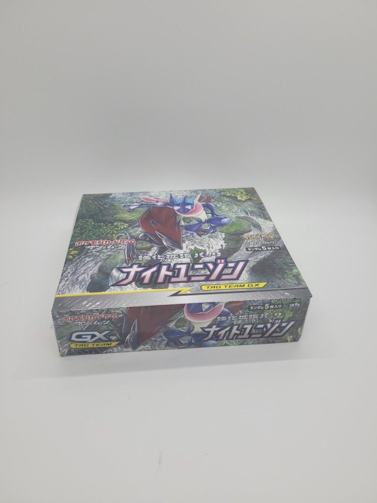 Japanese Pokemon Cards Night Unison Booster Box Japanese Pokemon Cards Night Unison Booster Box
