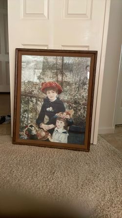 On The Terrace by Pierre Auguste Renoir