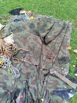 US ARMY PUP TENT AND TARPS