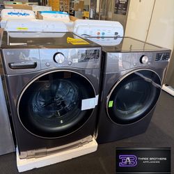 ‼️Lg Large Capacity Front Load Washer Set‼️