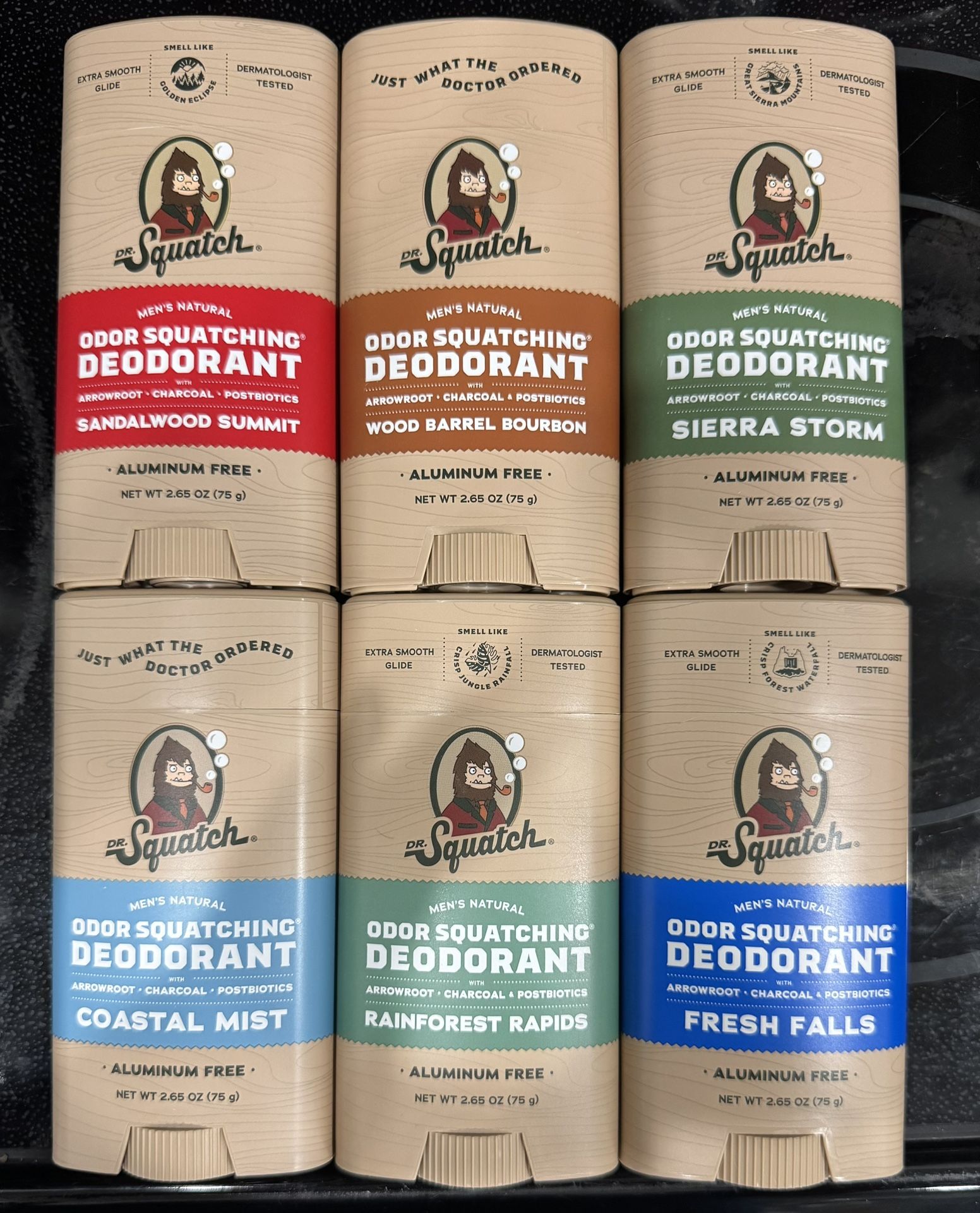 Dr. Squatch Deodorant 6ct