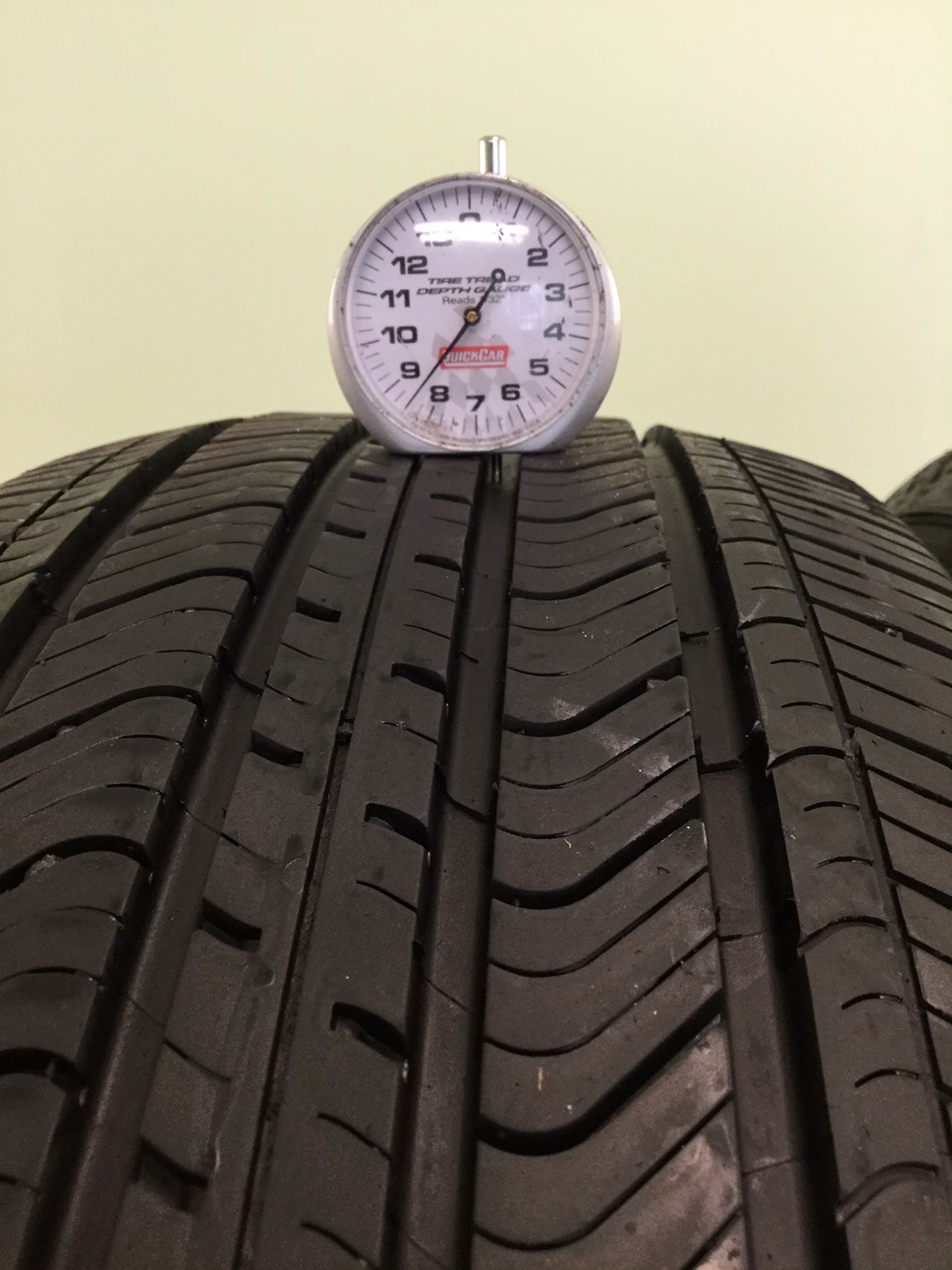 215/55/17 SET OF 2 USED TIRES MICHELIN PRIMACY MXV4 P215/55R17 93V