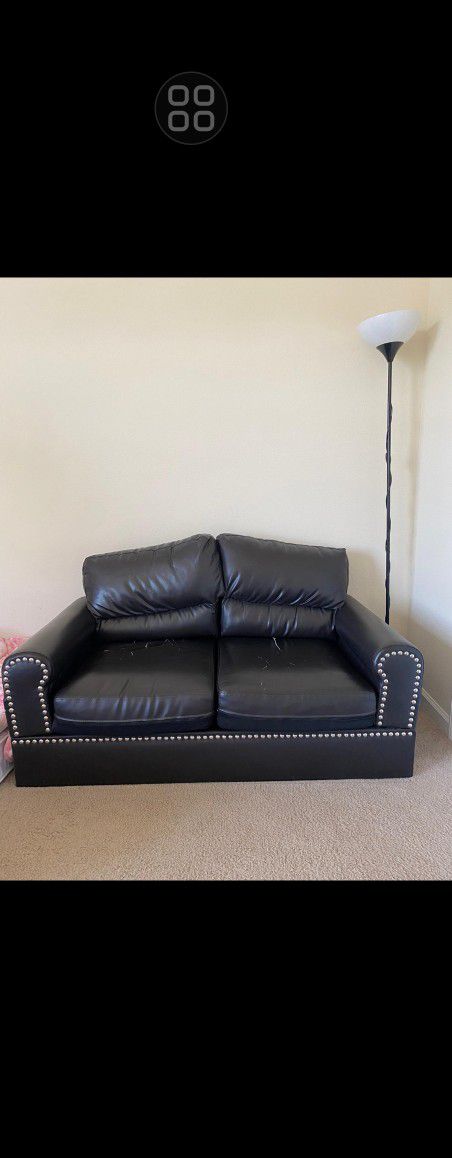 Move Out SALE!!! Pure Leather Couch (Sofa)
