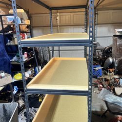 (3).  5 Tier Garage Storage Shelves 