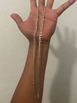 Silver Fígaro chain
