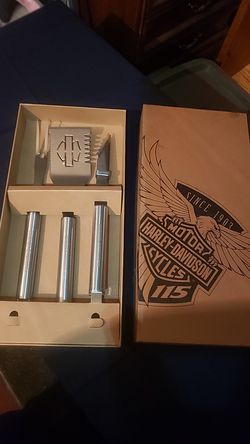 Harley Davidson grilling cutlery