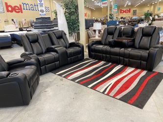Recliner power livingroom set