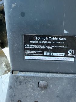 Table saw