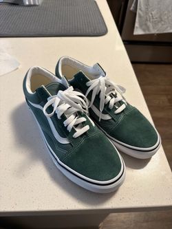 Vans Old Skool Low-Top Sneakers Green size 10
