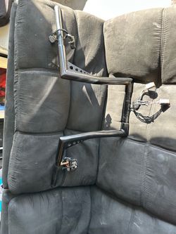 Black Prewired 12in handle bar