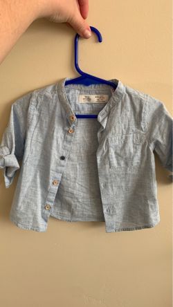 Zara Boys Dress Shirt 3-6mos