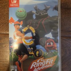 Ring Fit Adventure (Nintendo Switch) – Game Cartridge & Case Only – Like New