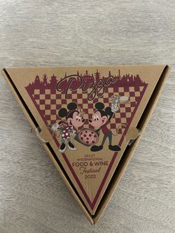 Disney Epcot Food & Wine Festival 2022 Pizza Slice Plate