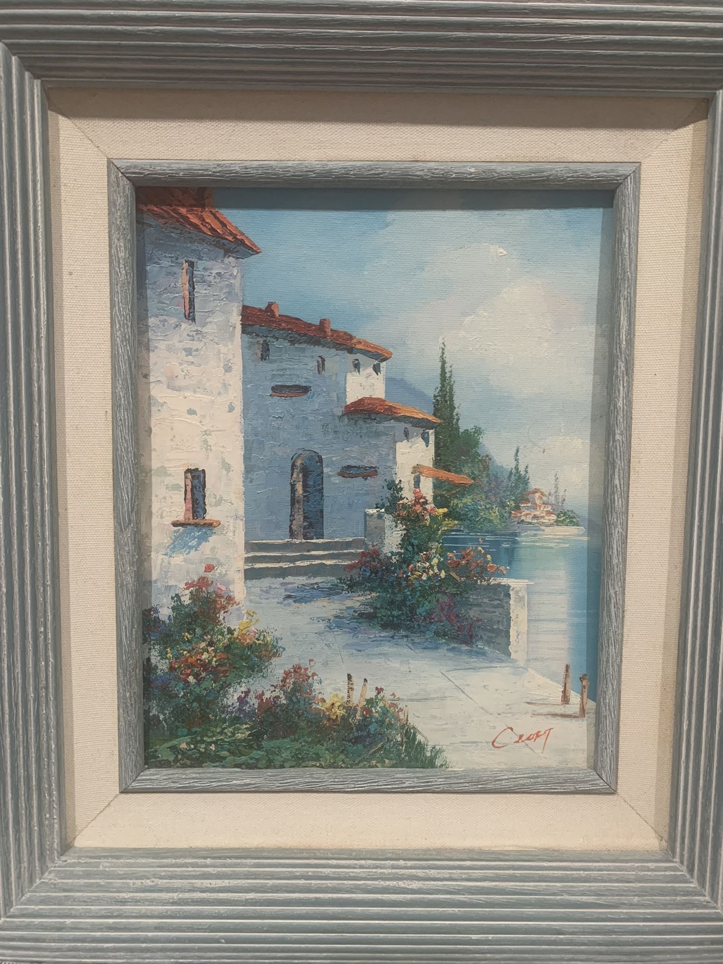 Original C Loft Oil Painting