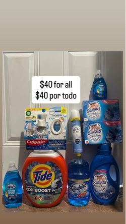 Tide Laundry Detergent Bundle