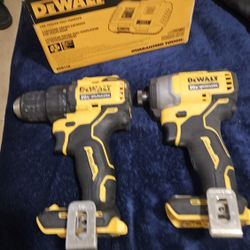 Dewalt Drill And Impact  With Fast Charger NO BATTERIES
