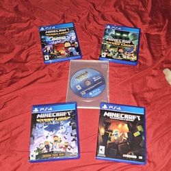 Playstation 4 Ps4 Minecraft Games 